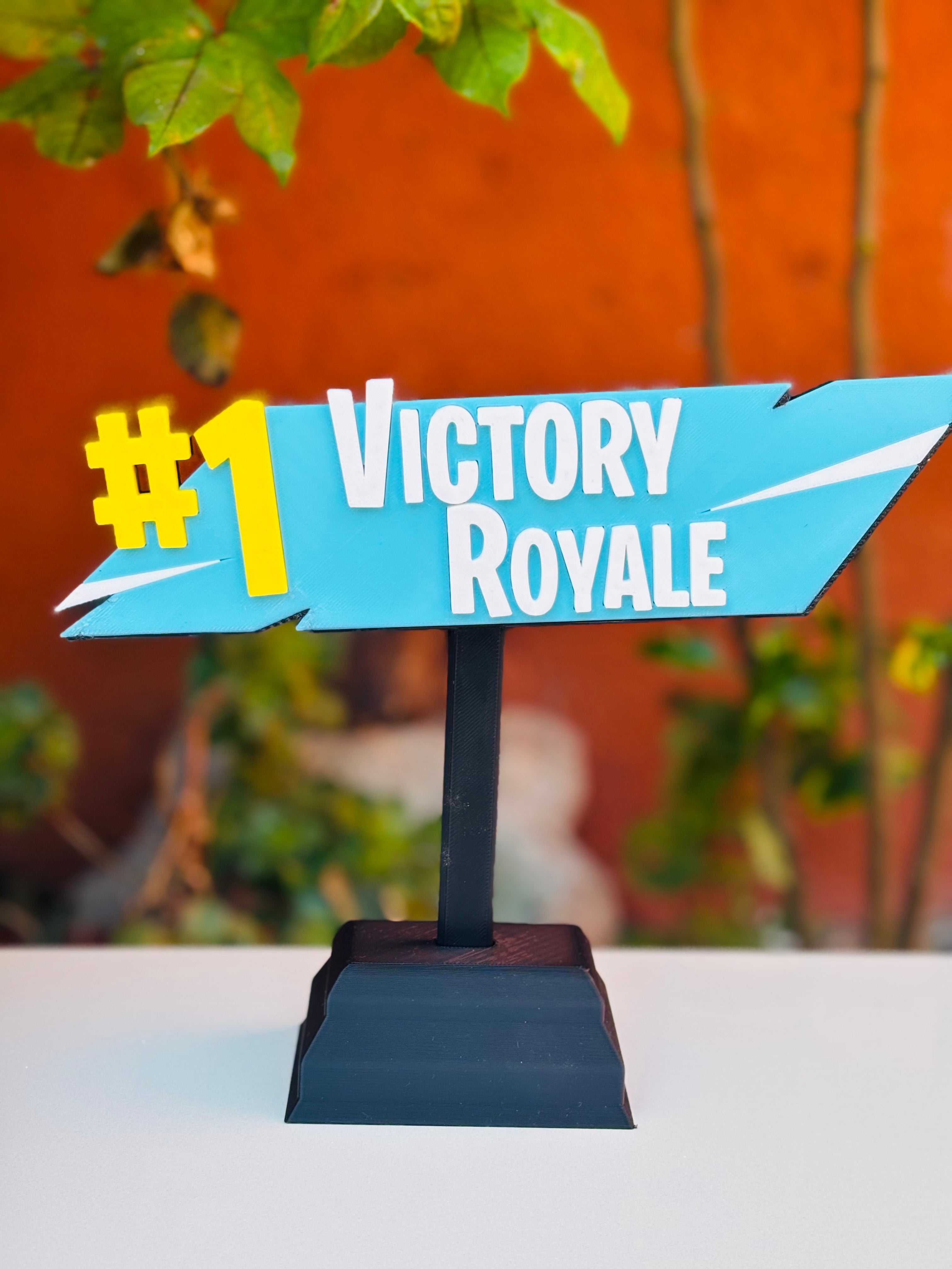 Trofeo de Fortnite Victoria Royale